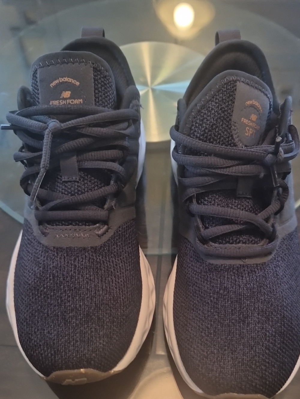 New Balance Men’s Fresh Foam Navy Athletic Sneakers